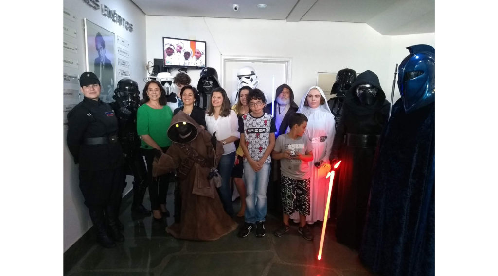 Personagens de Star Wars desembarcam no Hospital Sobrapar