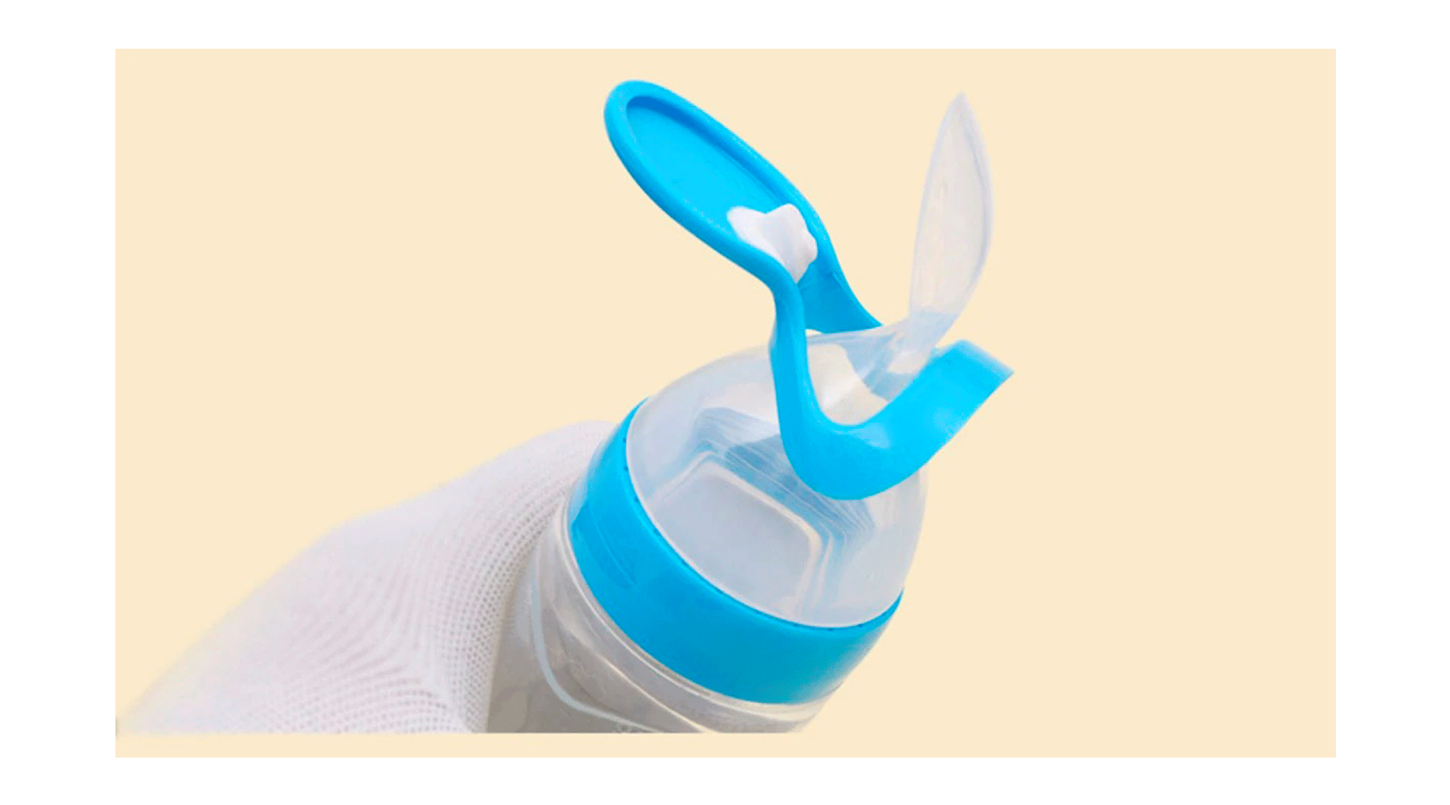 Os ganhos da mamadeira de colher após a palatoplastia