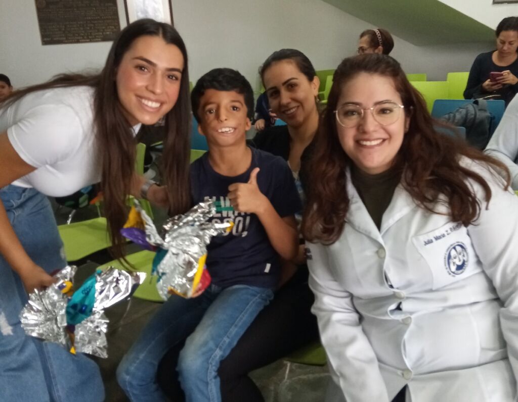 Celebrando a Páscoa no Hospital Sobrapar